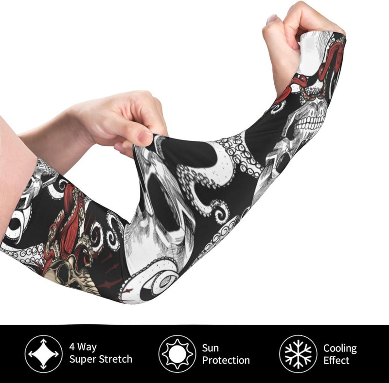 ANSGSD Gardening Sleeves For Women Men, Farm Sun Protection Thorn Proof Cooling Arm Sleeves Cover Arms For Garden Sports - Image 3
